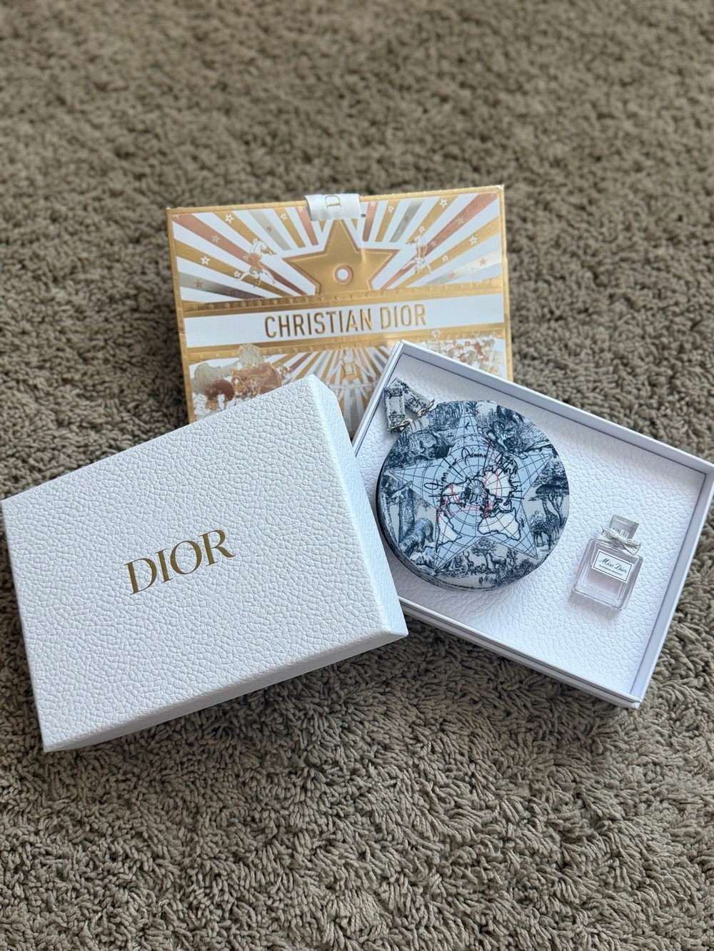 Dior Gift Set Around the World Jewelry Box.